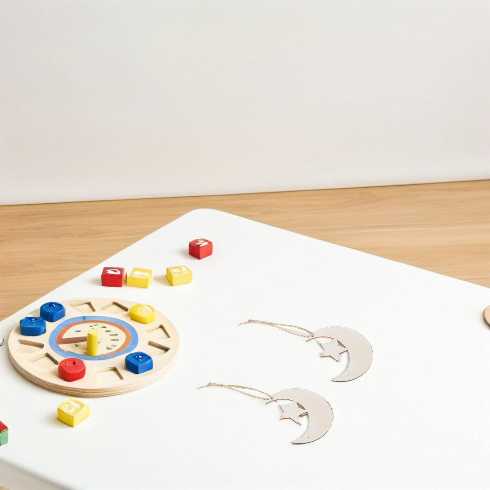 Art And Craft For Nursery - 20 piezas de recortes de madera