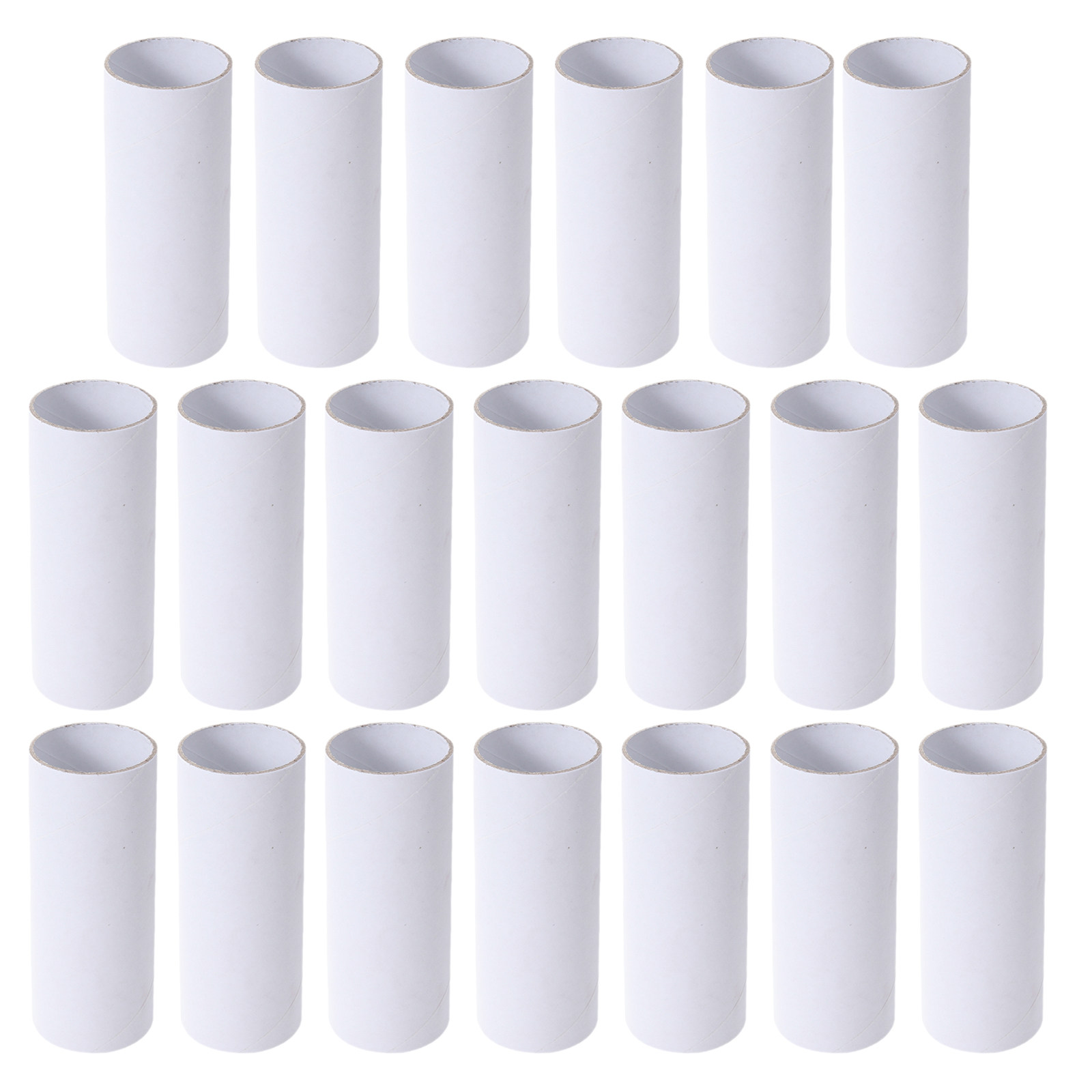 20 tubos de cartón blanco para - Art Craft Cardboard reseña y precio