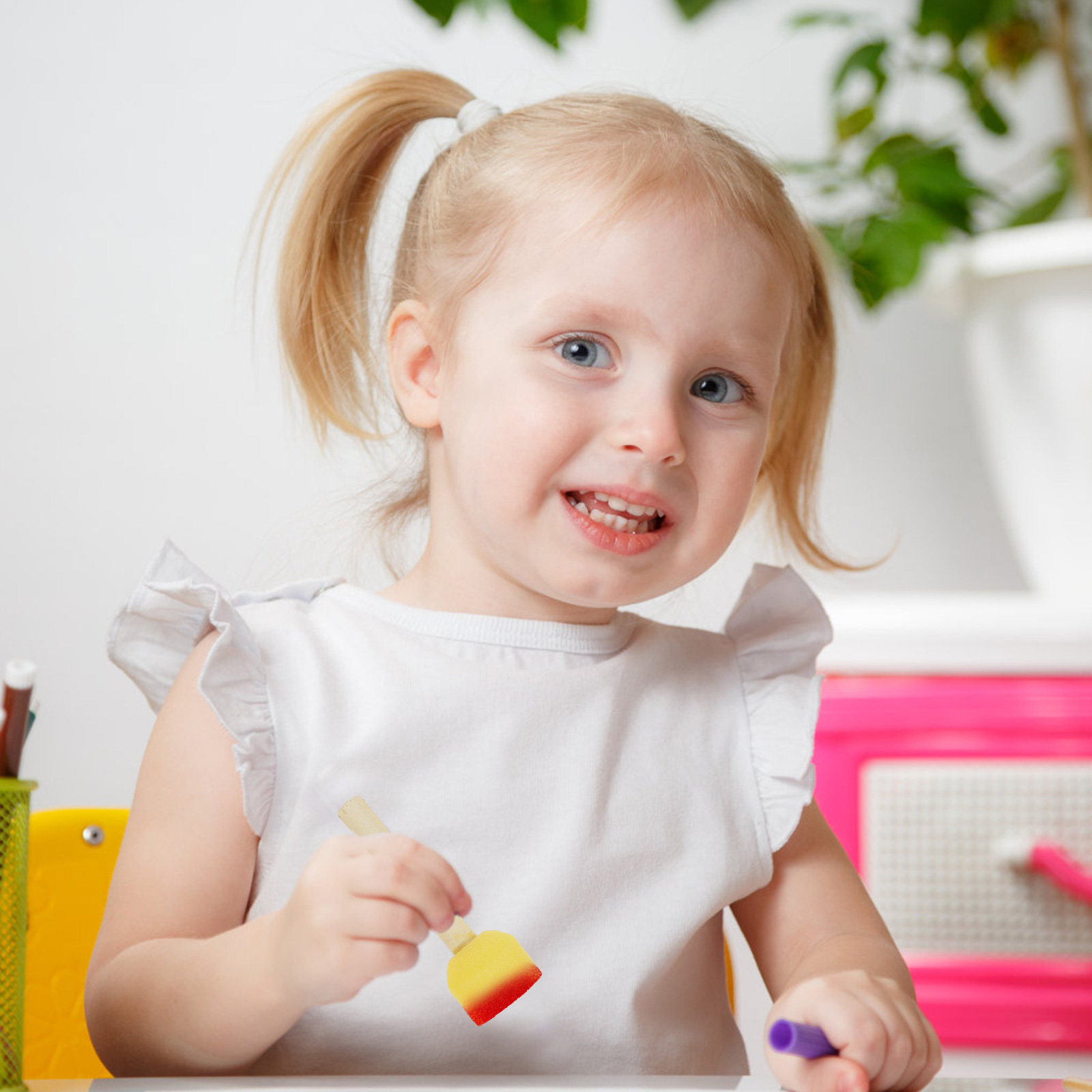 20 pinceles de esponja para di - Art And Craft For Nursery reseña y precio