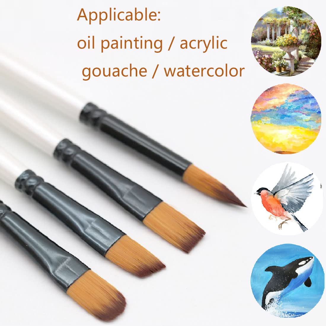 BOMEIJIA Juego de pinceles de  - Gouache Paint Set reseña y precio